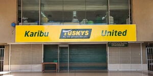 A file image Tuskys supermarket, Kisumu branch
