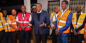 President Uhuru Kenyatta during enumeration reference night on August 24, 2019.