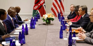 President William Ruto meeting with United Nations Security Council to discuss police deployment to Haiti