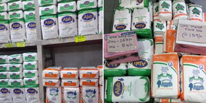 A photo collage of select Unga brands shared by Government Spokesperson Hussein Mohammed.