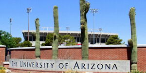 Entrance to the University of Arizona