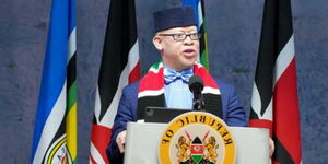 Government Spokesperson Isaac Mwaura during a weekly presser in Nairobi on Monday, May 19, 2025.