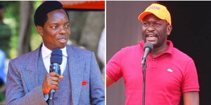 A side by side image of Kasmuel and Sifuna