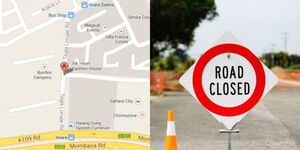 KeNHA Closes Road for 8 Days Affecting Mombasa Road Estate