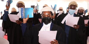 Admission of Advocates to the Bar in a ceremony held at Supreme Court in May, 2021
