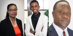 From left to right: Janet Kitui, Ukasha Dakane, Henry Momanyi.