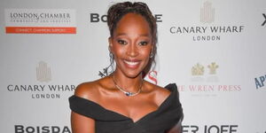 Britain Condé Nast Chief Business Officer Vanessa Kingori at the London Chamber of Commerce on October 25, 2023.