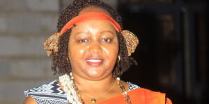 Kirinyaga Governor Anne Waiguru on December 10, 2020.
