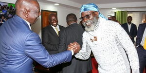 President William Ruto and George Wajackoyah