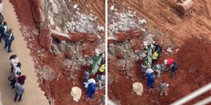 Wall collapse