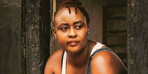 Actor Wanjiku Mburu who played the role of Mama Baha in the Citizen TV series Machachari