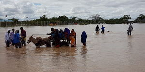 Kenyans migrating from their homes after floods
