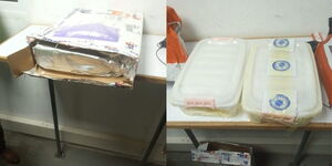 Methamphetamine Drug Seized by DCI Detectives in JKIA. 