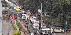 A section of Ngong Road.
