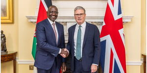 Ruto and UK Prime Minister 
