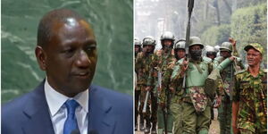 William Ruto collage