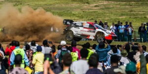 Spectators at the 2024 WRC Safari Rally in Naivasha. 