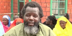 Eliud Wekesa, the self-proclaimed ‘Yesu Wa Tongaren’, addresses the press in Bungoma County in March 2023. 