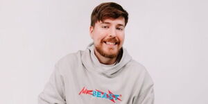 YouTuber Jimmy Donaldson alias Mr Beast posing for a photo