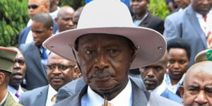 A photo of Ugandan President Yoweri Museveni.