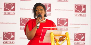 Kenya Editors Guild (KEG) President Zubeida Kananu