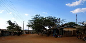 Image of Baragoi town centre in Samburu county