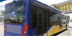 Image of Kenya airports authority bus