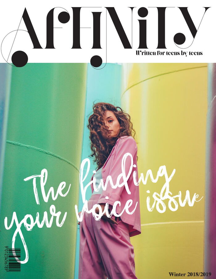 A past cover of Affinity Magazine