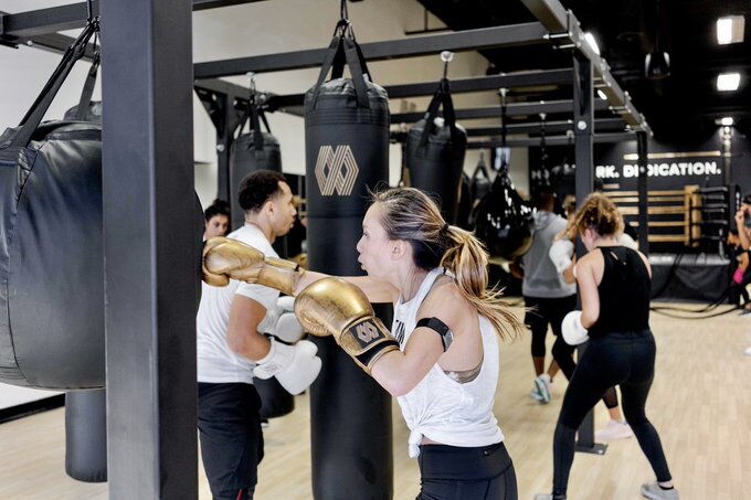 Inside a Mayweather Boxing + Fitness gym in the United class=
