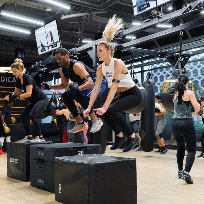 Inside a Mayweather Boxing + Fitness gym in the United class=
