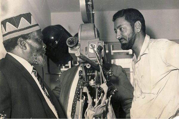 Mohinder Dhillon pictured with Kenya's founding President Mzee Jomo Kenyatta in 1966