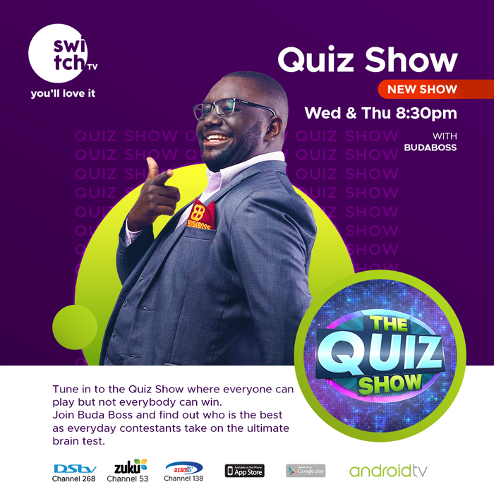 Quiz Show host Fred Omondi 