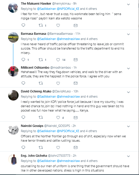 More reactions to the police officer's rant in a video tweeted on Wednesday, March 4, 2020