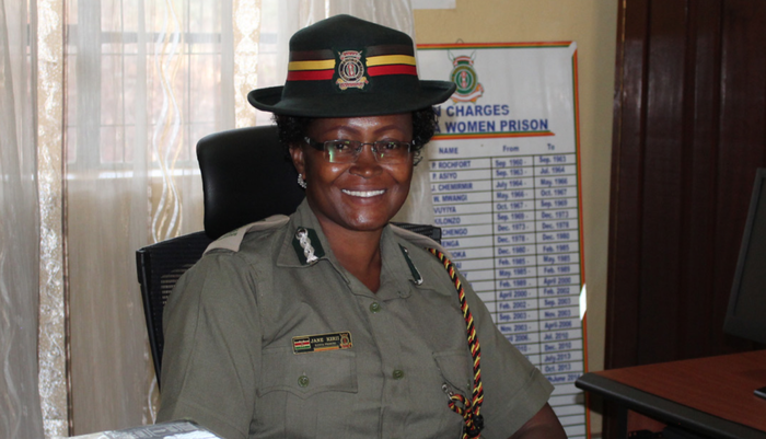 Jane Kiiri, Officer in Charge at Langata Women's Maximum Security Prison. Photo undated.