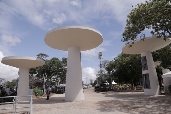 Pigeon Towers named after three communities from the area; Wakilindini, Wachangamwe and Watangana. 