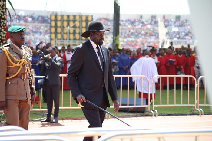 South Sudan President Salva Kiir PHOTO | SIMON KIRAGU | KENYANS.CO.KE