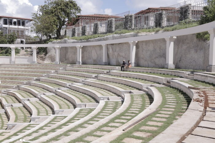 A section of the Mama Ngina waterfront where the Mashujaa day celebrations will be held on October 20.