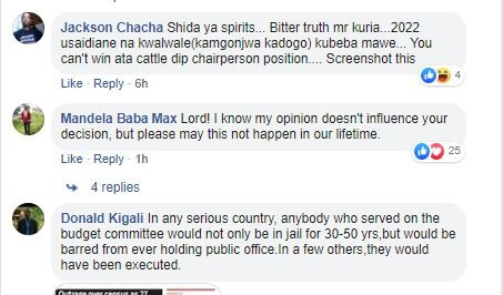 Reactions to Moses Kuria's post of a photo of DP Ruto and he on Saturday, November 30, 2019