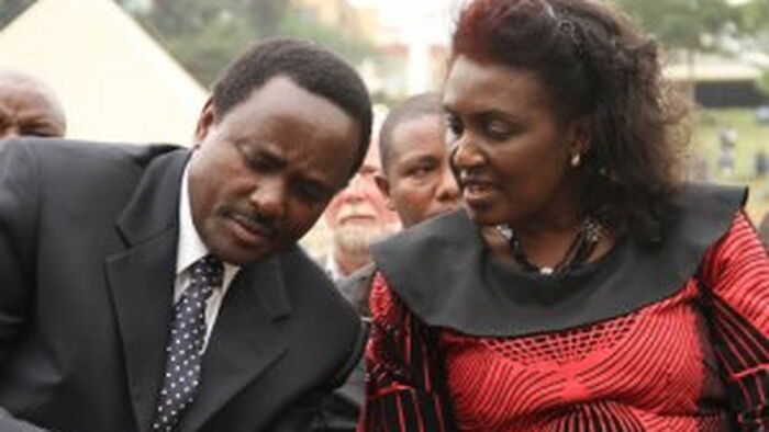 Kalonzo Musyoka with wife Pauline. In his autobiography Against All Odds, the Wiper leader narrated how she survived a carjacking ordeal after the 1988 elections