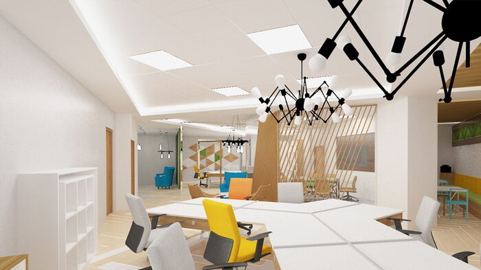 One of interior design concepts developed by Studio AZ.
