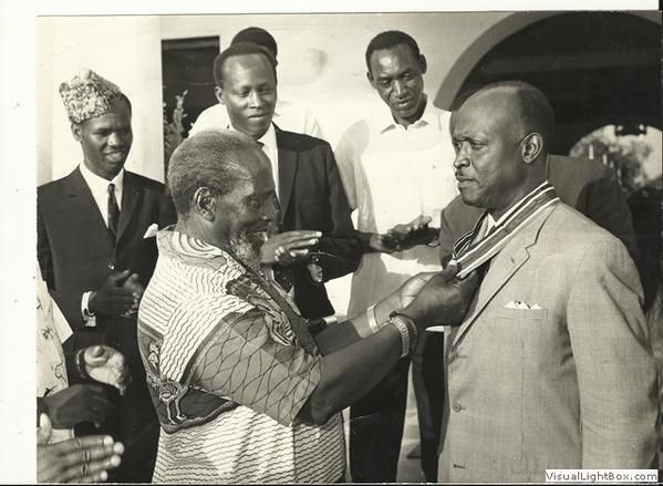 President Jomo Kenyatta and Cecil Henry Ethelwood Miller.