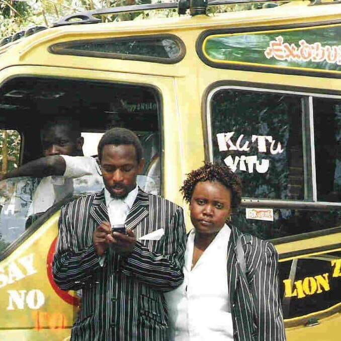 Governor Mike Sonko with his wife Primerose in the past