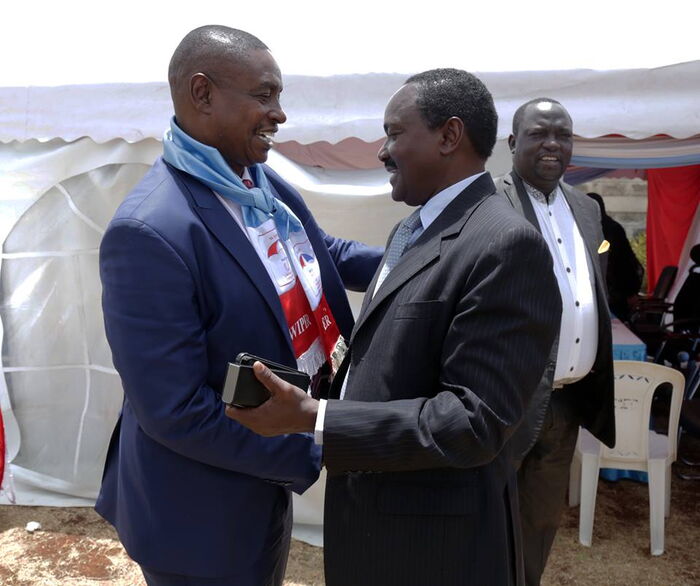Image result for images of Mawathe with Kalonzo