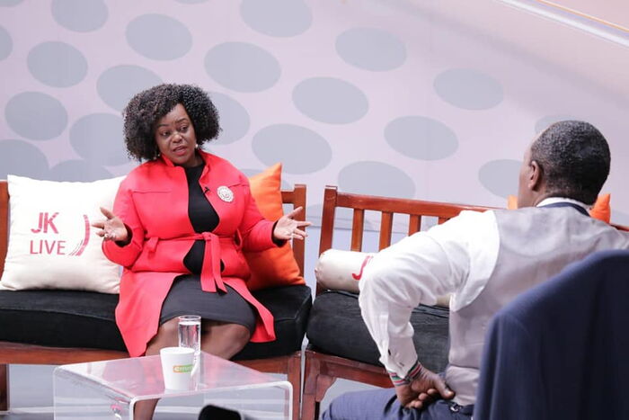 Millie Odhiambo was Jeff Koinange's guest and used the opportunity to talk about the upcoming Kibra by-election. 