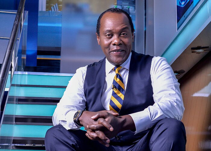 Jeff Koinange at the Citizen TV Studios