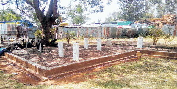 A section of Kariokor Cemetery, Nairobi.