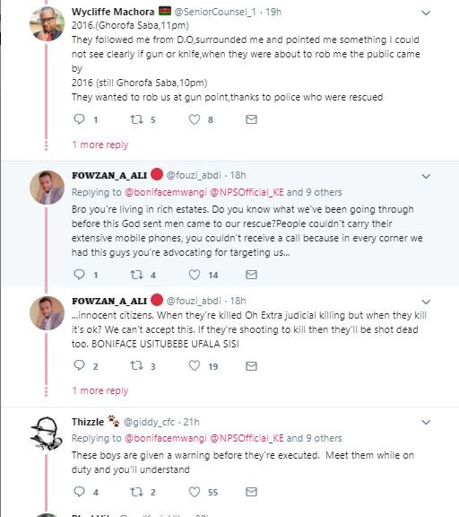 Reactions to Boniface Mwangi's post on Monday, December 30, 2019