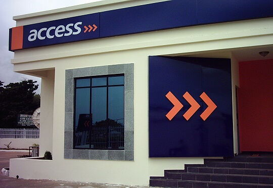 An Access Bank branch in Ghana
