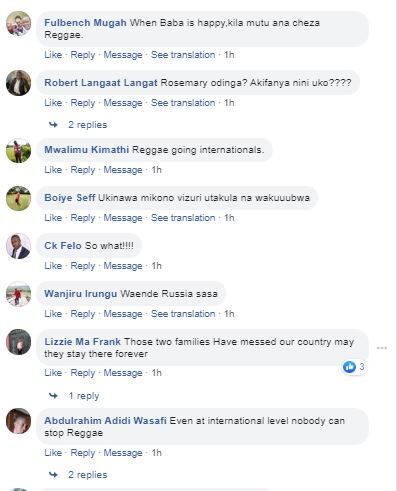 Other reactions to Raila Odinga's trip to the US alongside with President Uhuru Kenyatta and Rosemary Odinga