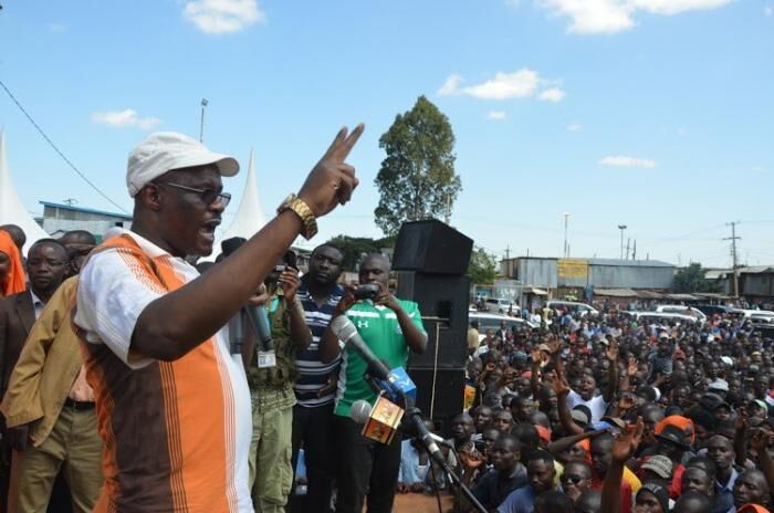 ANCs candidate for the Kibra parliamentary seat Eliud Owalo. Nairobi ODM MCAs announced that they would back him to win